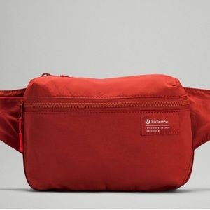 Lululemon Clean Lines Belt Bag in Red Rock ⚡️